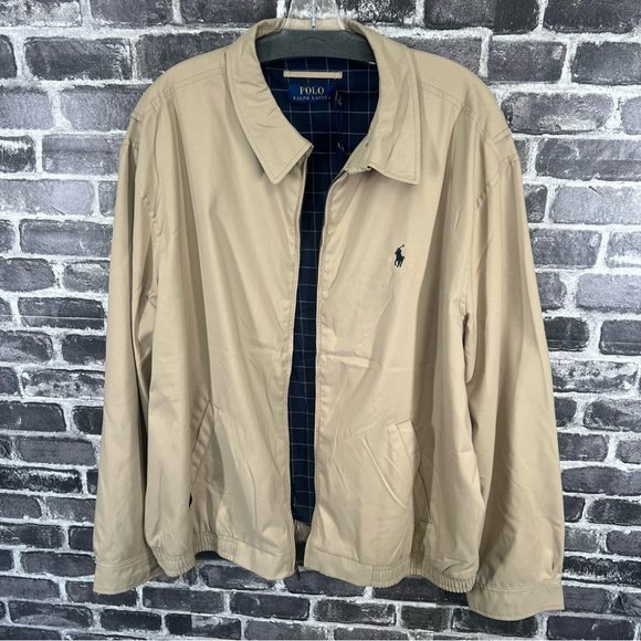 NWT Polo Ralph Lauren khaki Bi-Swing Jacket - Size XXL - Picture 8 of 14